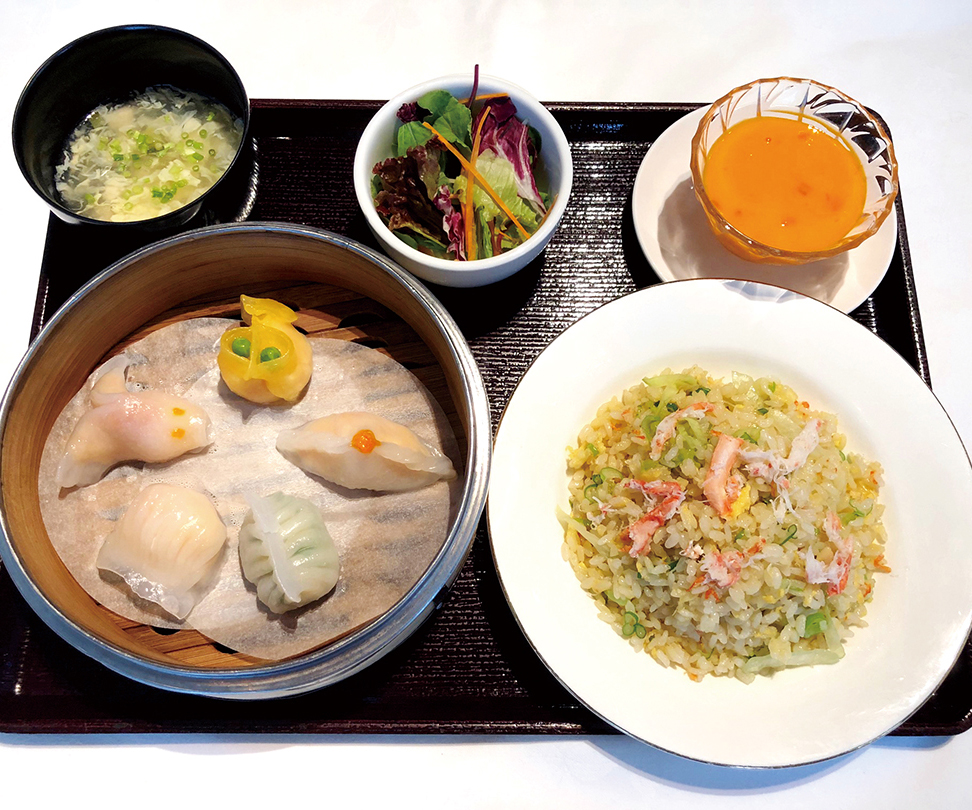 何度も食べたくなる珠玉のLUNCH♪　『五種類点心セット』