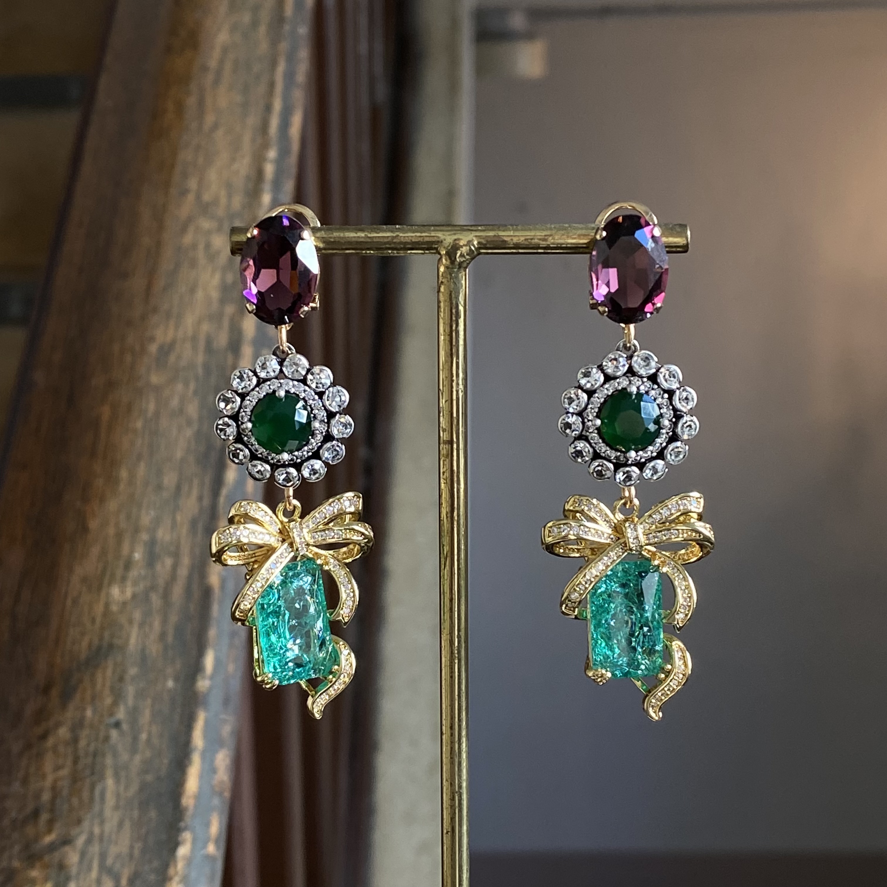 ANTON HEUNIS リボン ピアス