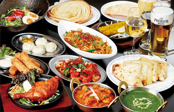 ～120分飲み放題付～ DIWALI Party Plan - 忘新年会メニュー -	