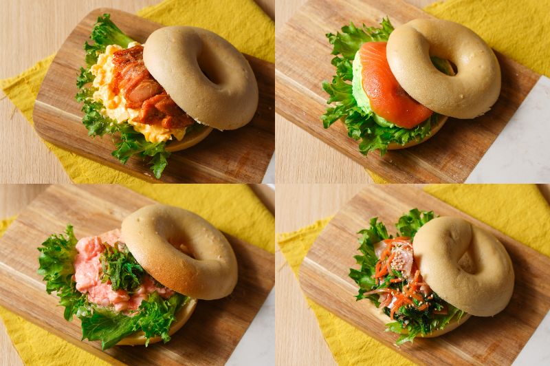 何度も食べたくなる珠玉のLUNCH♪　『ベーグルサンド』